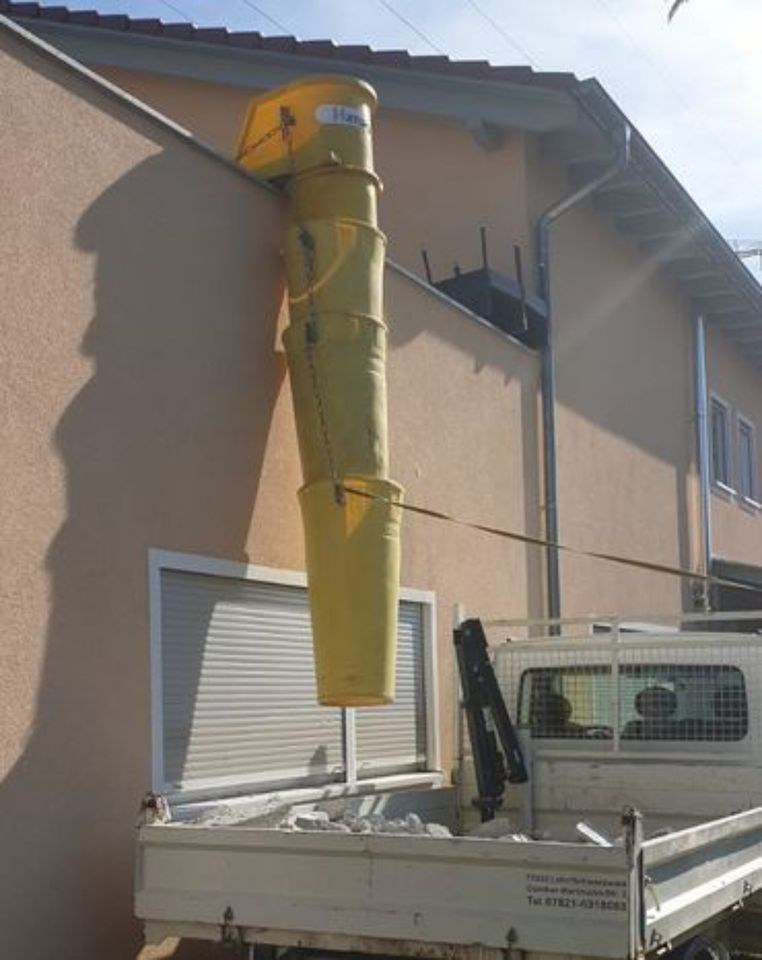 Bauschuttrutsche 110 cm Zubehör mieten in Lahr (Schwarzwald)