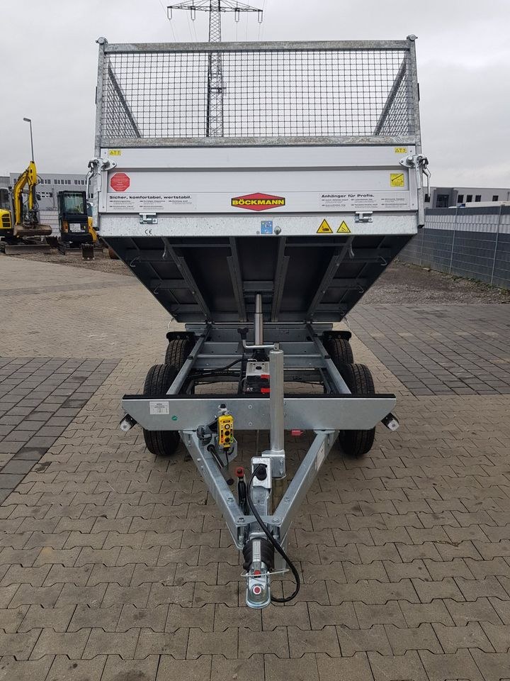 Transportanhänger Kipper mieten bei Mann Baumaschinen Rechtsform – 4