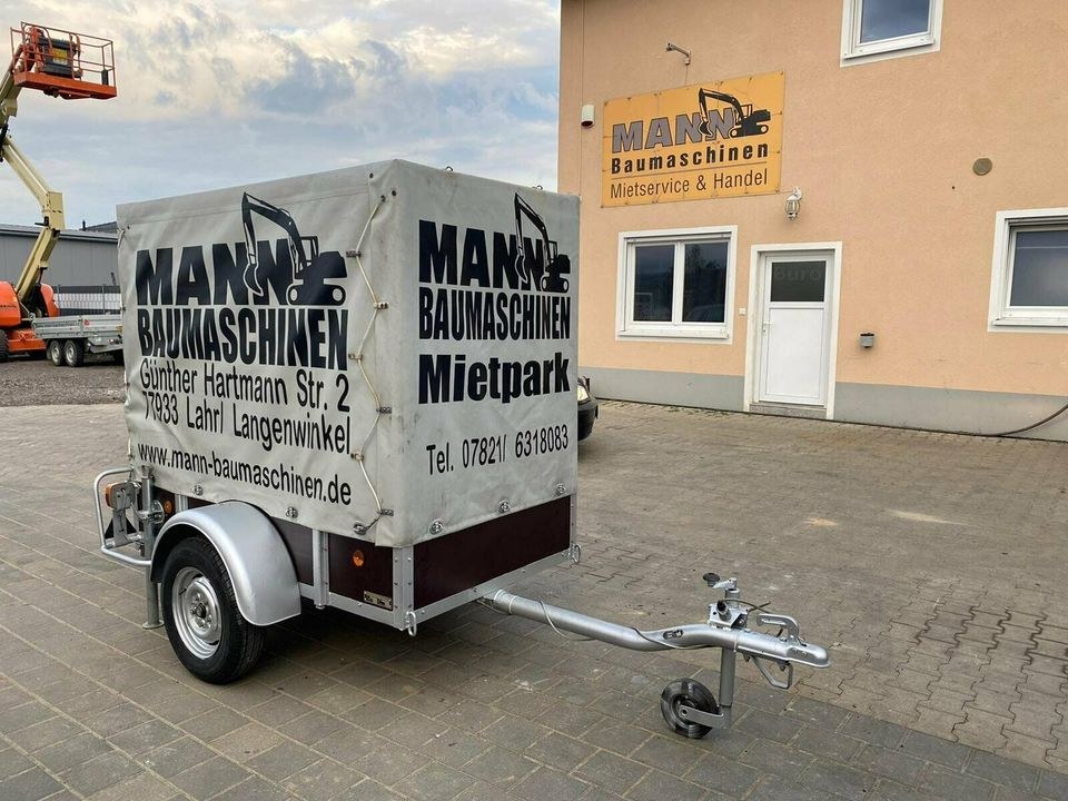 Anhänger offener Kasten mieten bei Mann Baumaschinen Rechtsform – 2