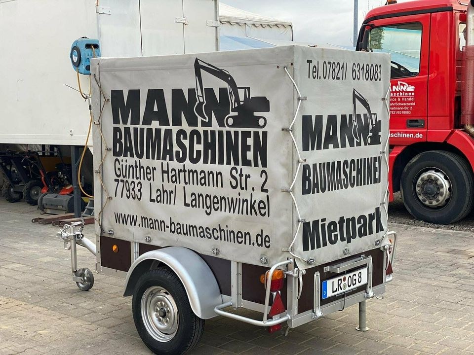 Anhänger offener Kasten mieten bei Mann Baumaschinen Rechtsform – 3
