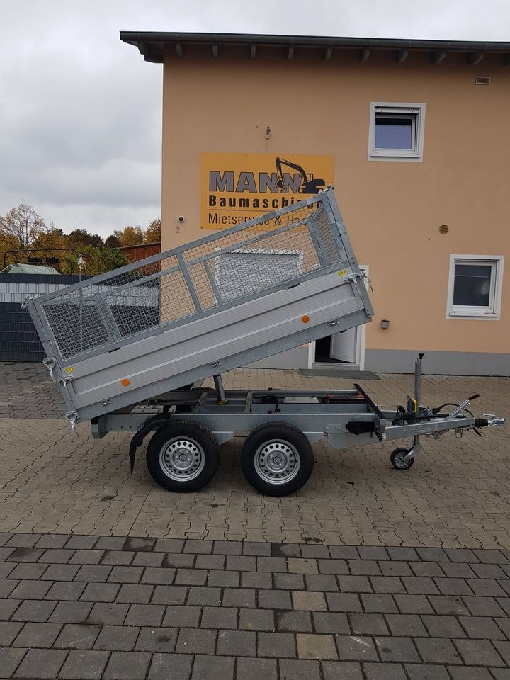 Transportanhänger Kipper mieten bei Mann Baumaschinen Rechtsform – 2