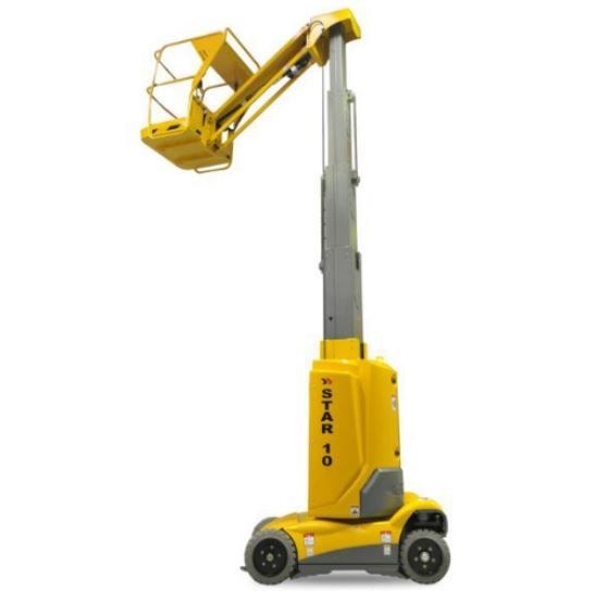 Hubmastbühne Star 10 mieten bei Mann Baumaschinen Rechtsform – 2