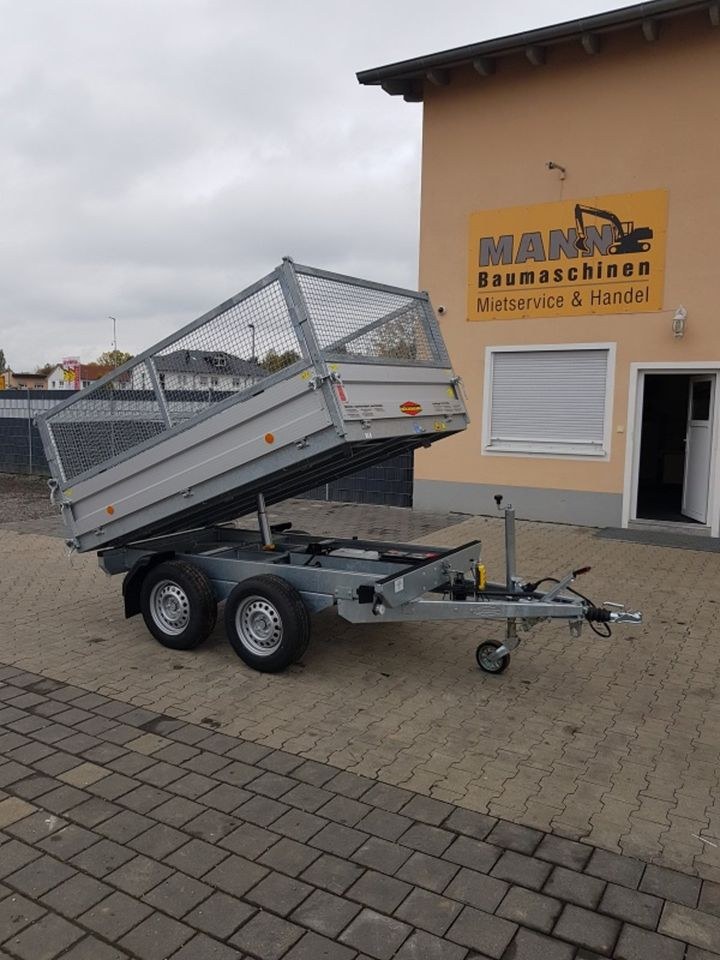Transportanhänger Kipper mieten bei Mann Baumaschinen Rechtsform – 3
