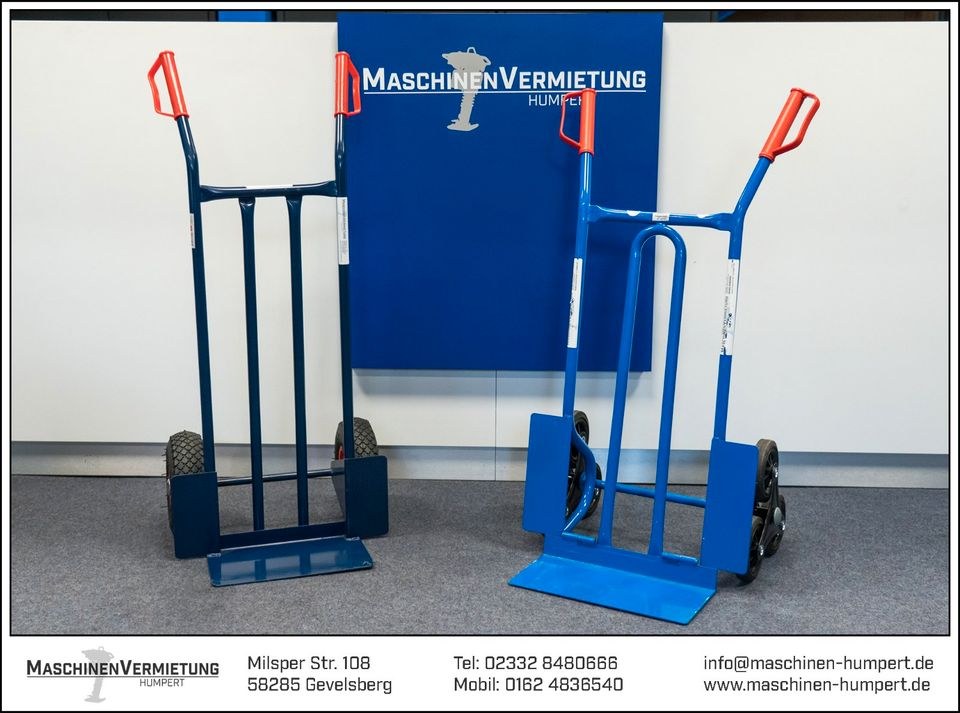 Sackkarre Treppenkarre mieten in Gevelsberg – für schwere Lasten
