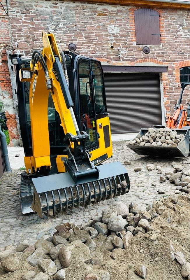 Minibagger JCB 19C1 mieten in Everingen – 4