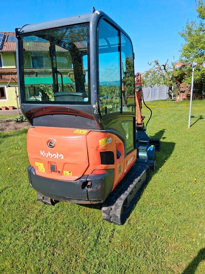 Minibagger 1,6T Kubota KX 016 4 mieten in Anger – 3
