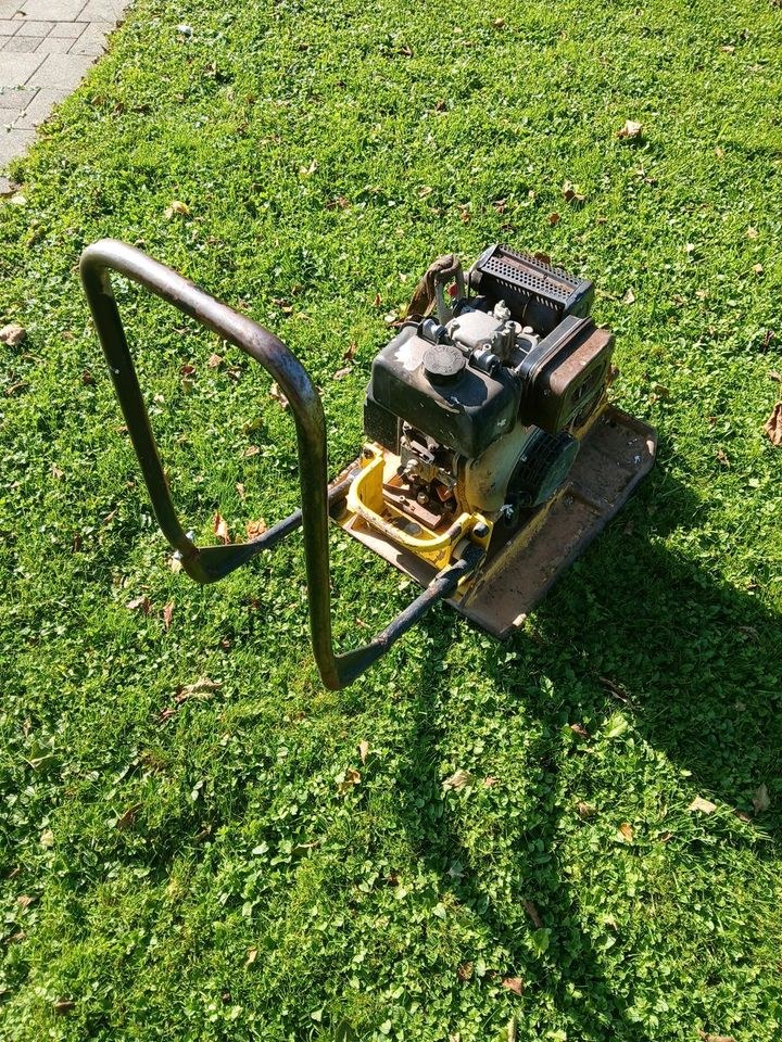 Rüttelplatte Wacker 100kg mieten in Anger – für Pflaster & Terrasse – 2