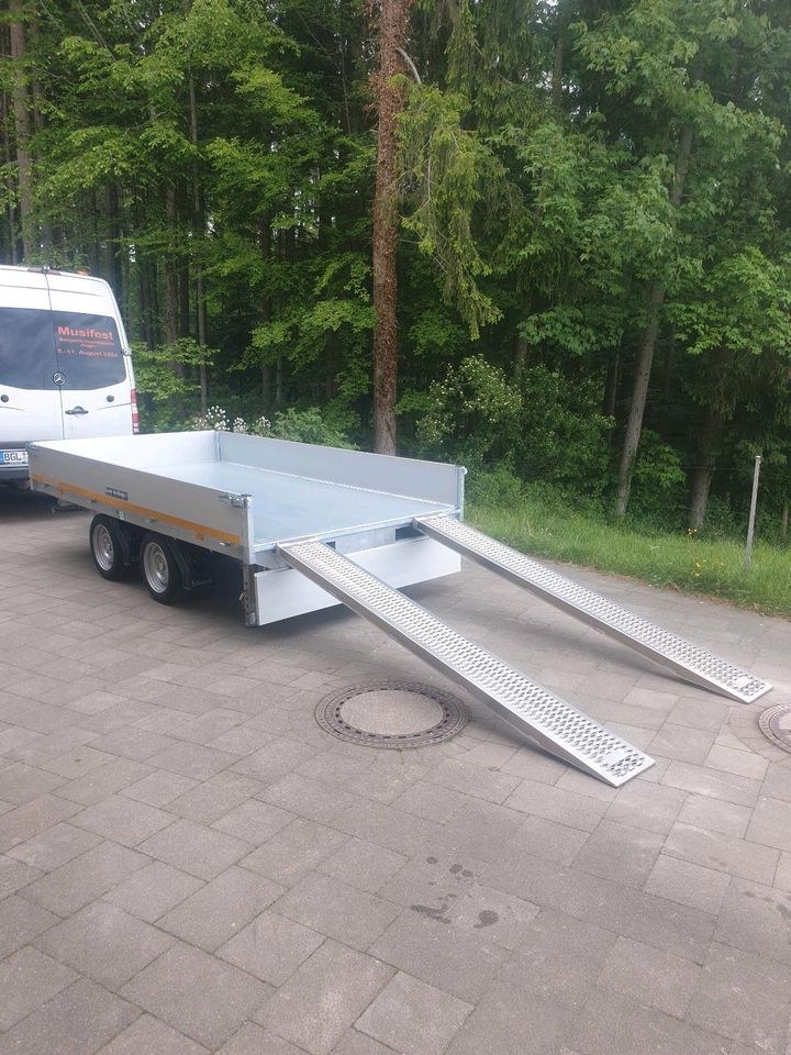PKW Anhänger Eduard 3 Seitenkipper 3T mieten in Anger – 4