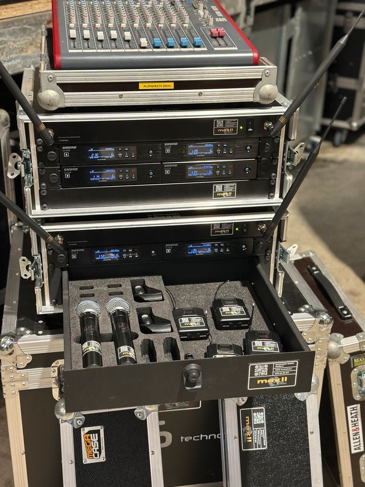 Shure QLXD Funkmikrofon mieten in Herbolzheim – Sound, der ankommt