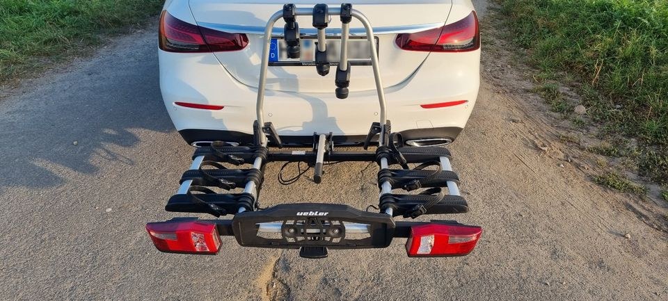 Fahrradträger 3 Fahrräder UEBLER THULE✨ mieten bei MC Handel & Verleih