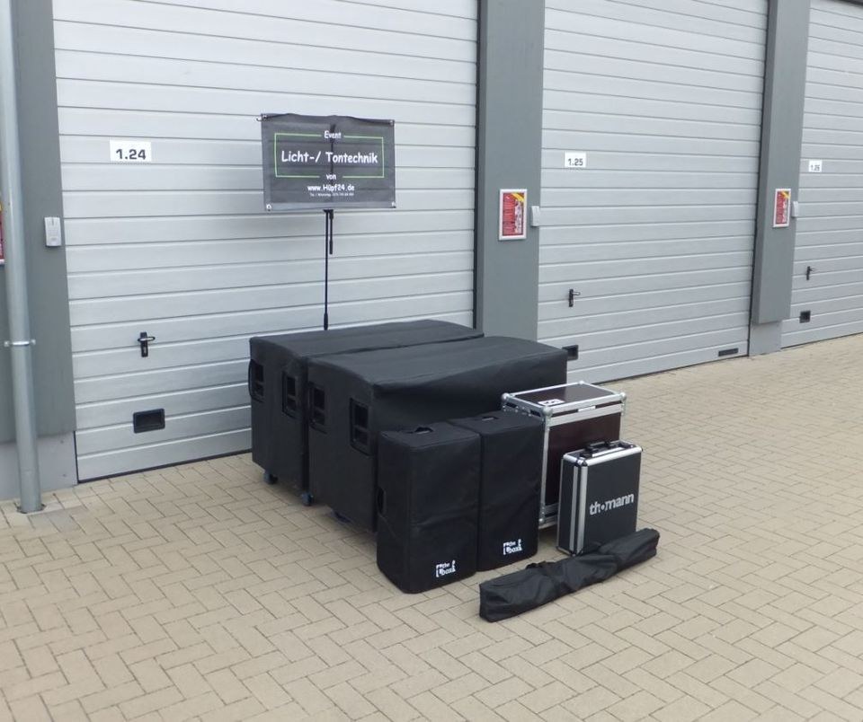 Musikanlage Gr 4 Lautsprecher Boxen PA Anlage mieten bei hüpf24 – 2