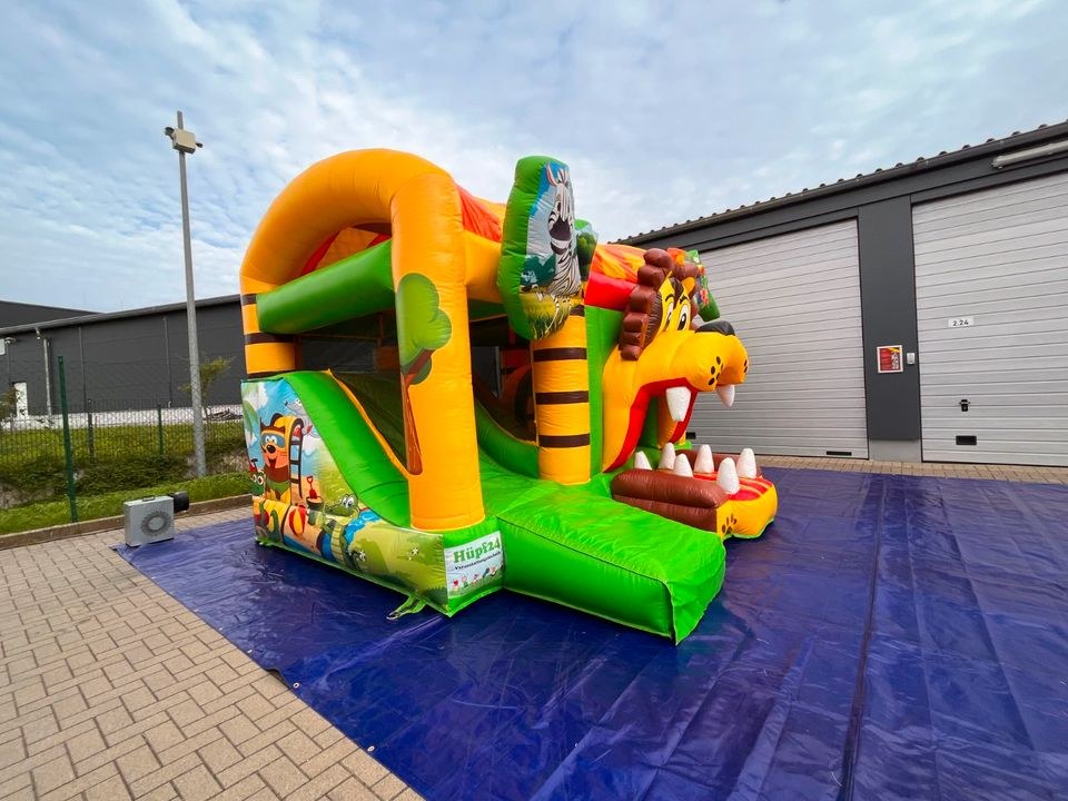 Safari Hüpfburg Playcenter Rutsche mieten bei hüpf24 – 2