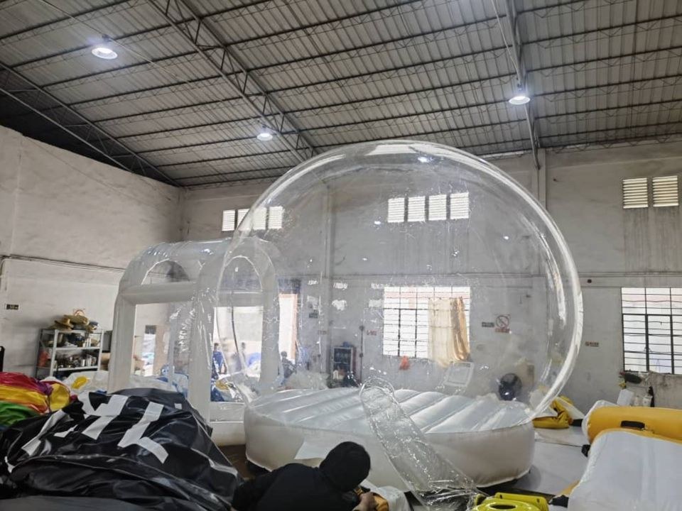 Bubblehaus Hüpfburg Bubblehouse Deko mieten bei hüpf24 – für Ihr Fest – 4