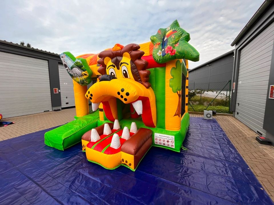 Safari Hüpfburg Playcenter Rutsche mieten bei hüpf24 – 3