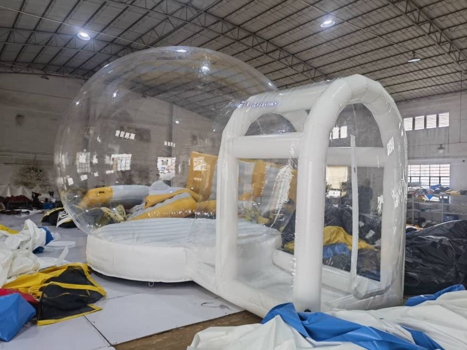 Bubblehaus Hüpfburg Bubblehouse Deko mieten bei hüpf24 – für Ihr Fest – 2