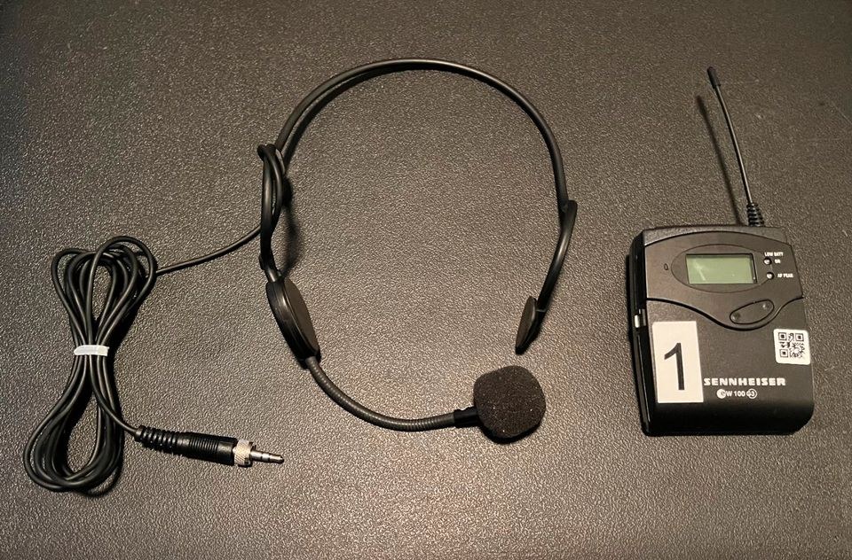 Funkmikrofon Mikrofon PA Anlage Sennheiser mieten bei hüpf24 – 2