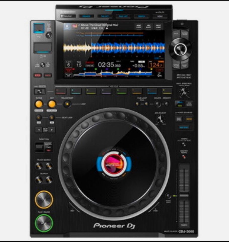 Pioneer CDJ 3000 DJ Mixer Pa Anlage Musikanlage mieten bei hüpf24 – 2