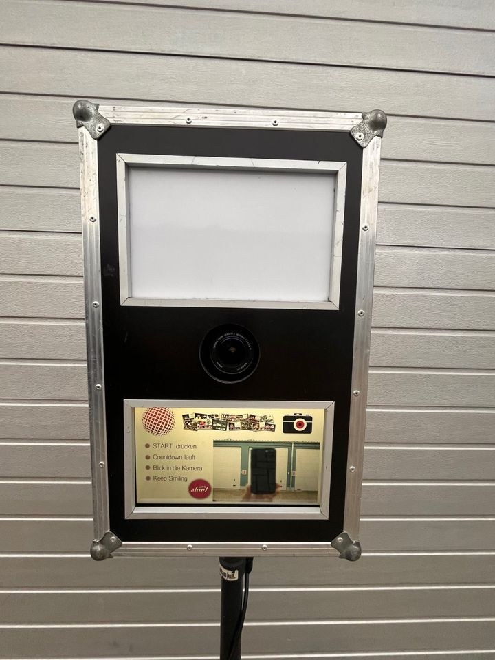 Profi Fotobox ohne Druck Fotobooth Selfiebox mieten bei hüpf24 – 4