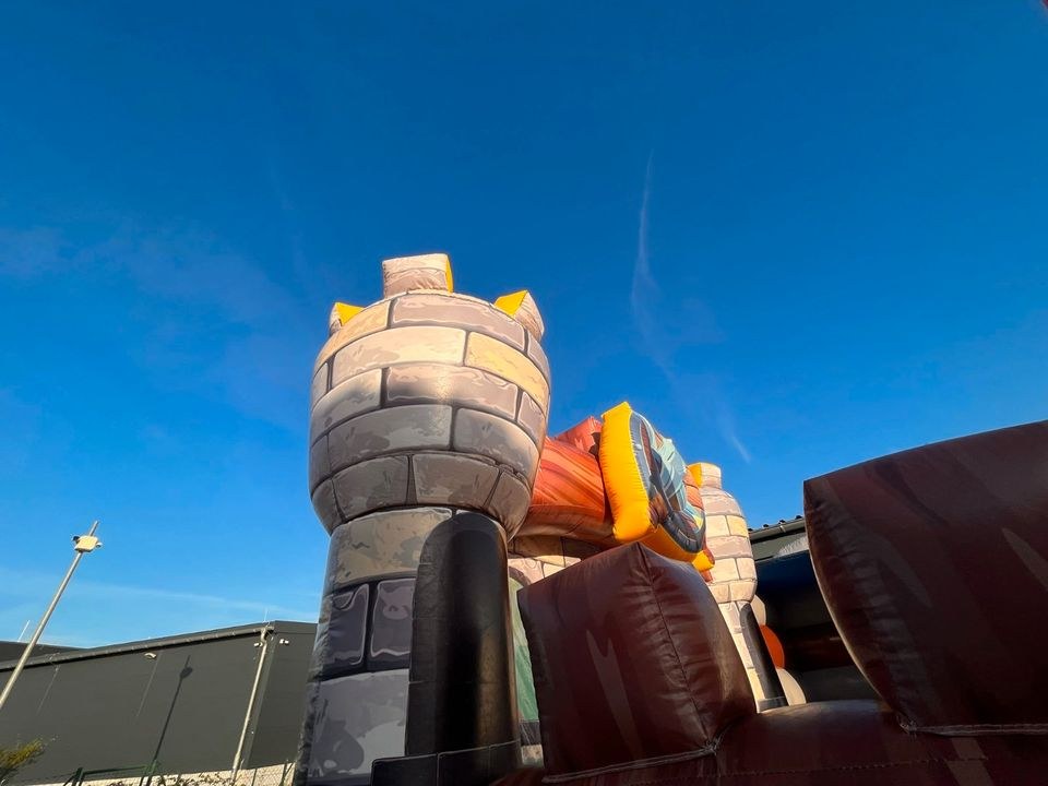 Drachenfestung Hüpfburg inkl Rutsche mieten bei hüpf24 – 3