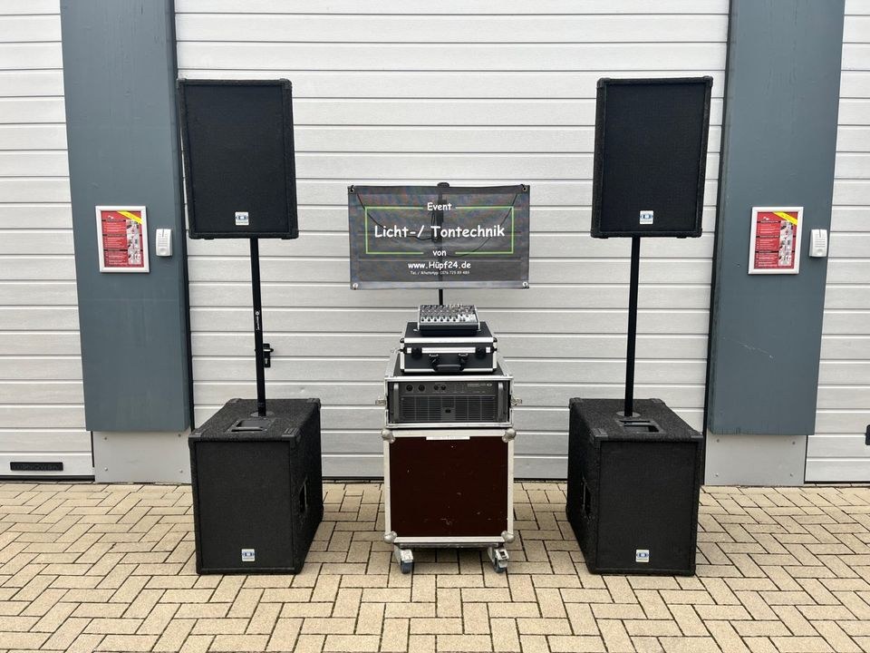 Dynacord F120 F5 XA 2600 PA Anlage Musikanlage mieten bei hüpf24