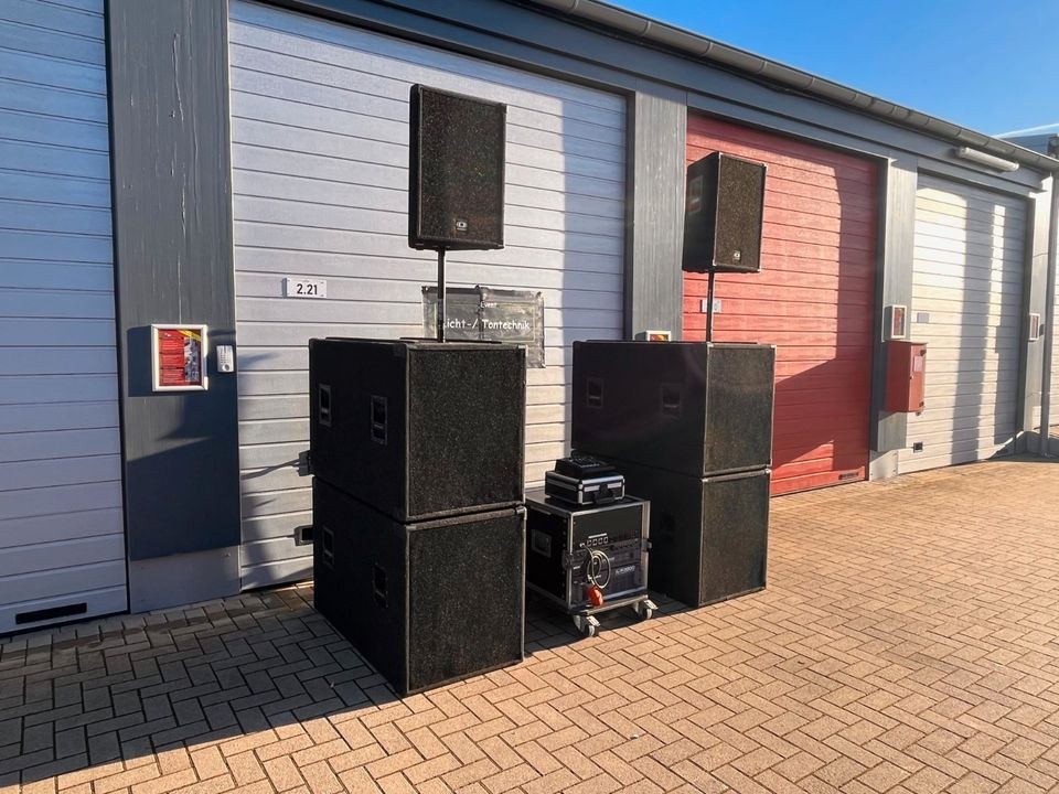 Dynacord F120 4x F18 System PA Anlage mieten bei hüpf24 – Party-Sound – 3