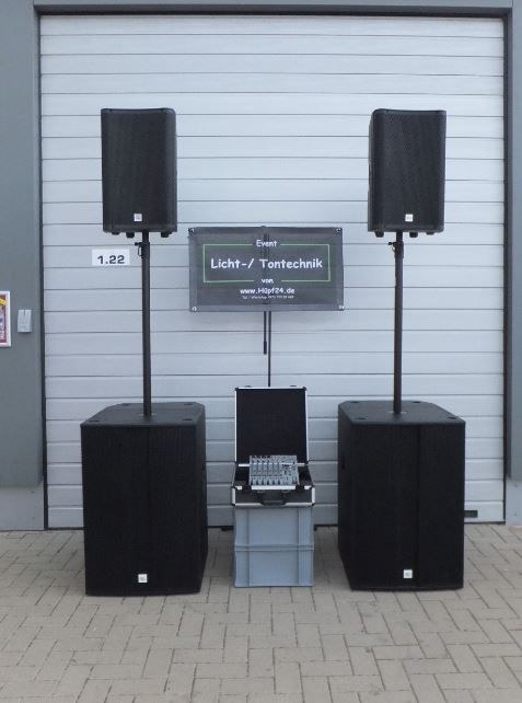 Musikanlage Gr 3+ PA Anlage Boxen Lautsprecher mieten bei hüpf24 – 4