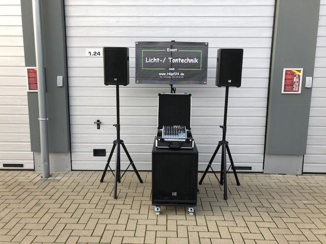 Musikanlage Gr 2 Lautsprecher PA Anlage DJ mieten bei hüpf24