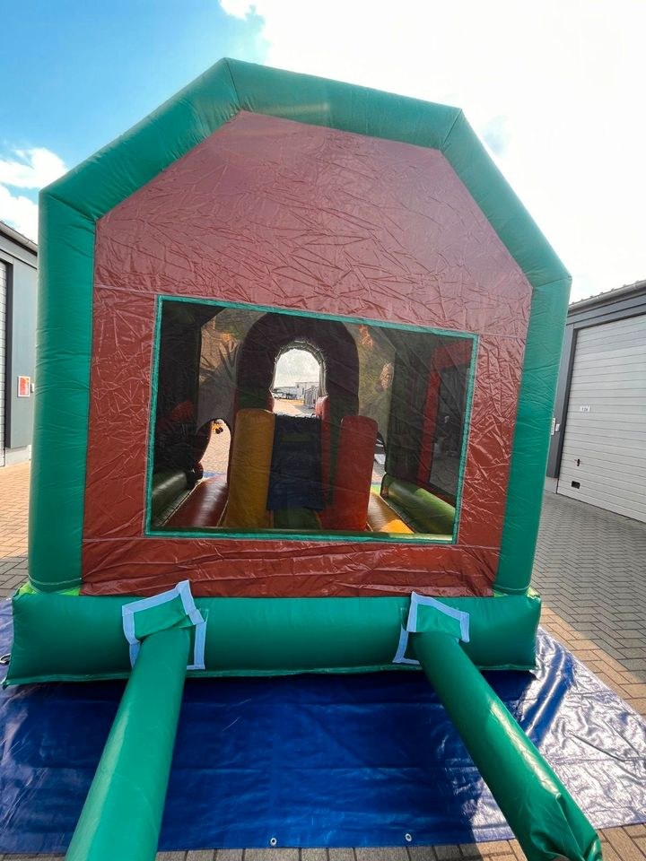 Jungle Hüpfburg Kinderparty viele Module mieten bei hüpf24 – 4