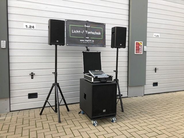 Musikanlage Gr 2 Lautsprecher PA Anlage DJ mieten bei hüpf24 – 2