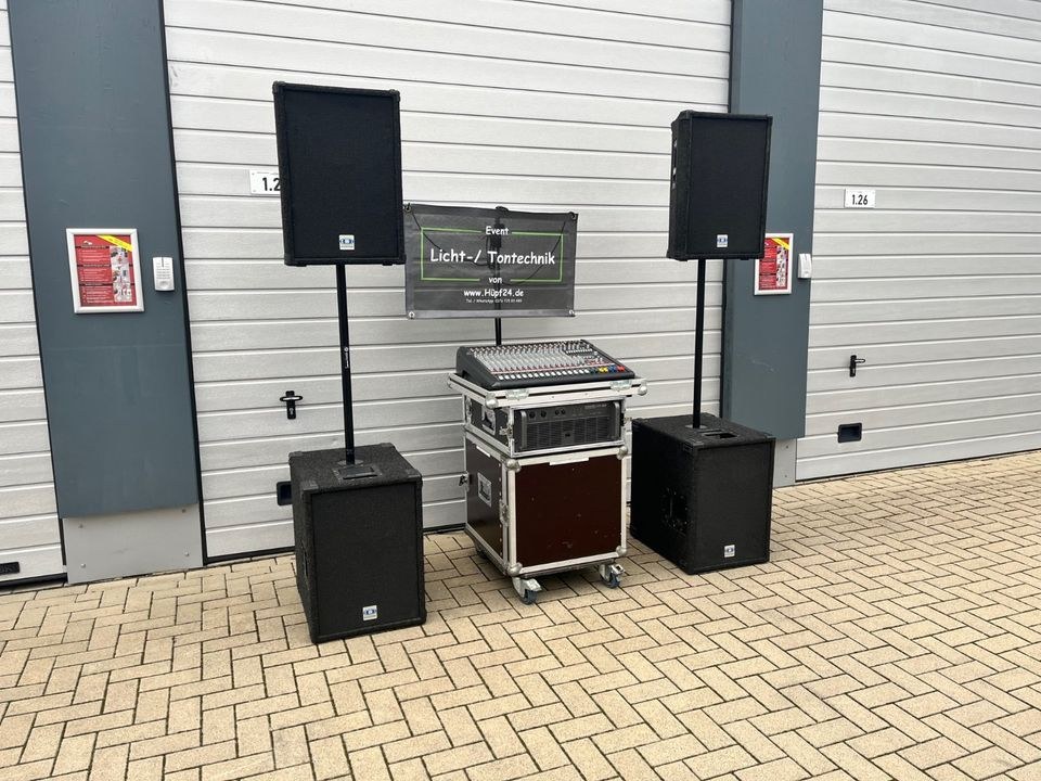 Dynacord F120 F5 XA 2600 PA Anlage Musikanlage mieten bei hüpf24 – 2