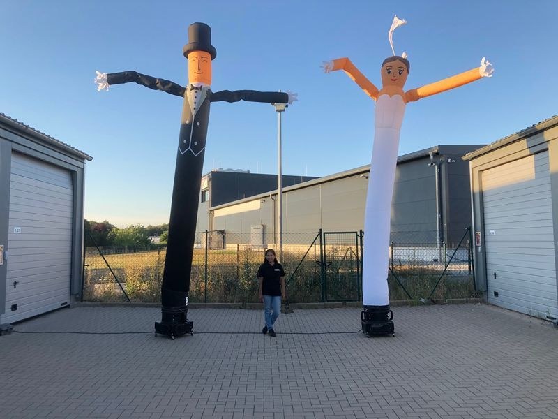 Skydancer Airman Werbetechnik viele Farben mieten bei hüpf24 – 2