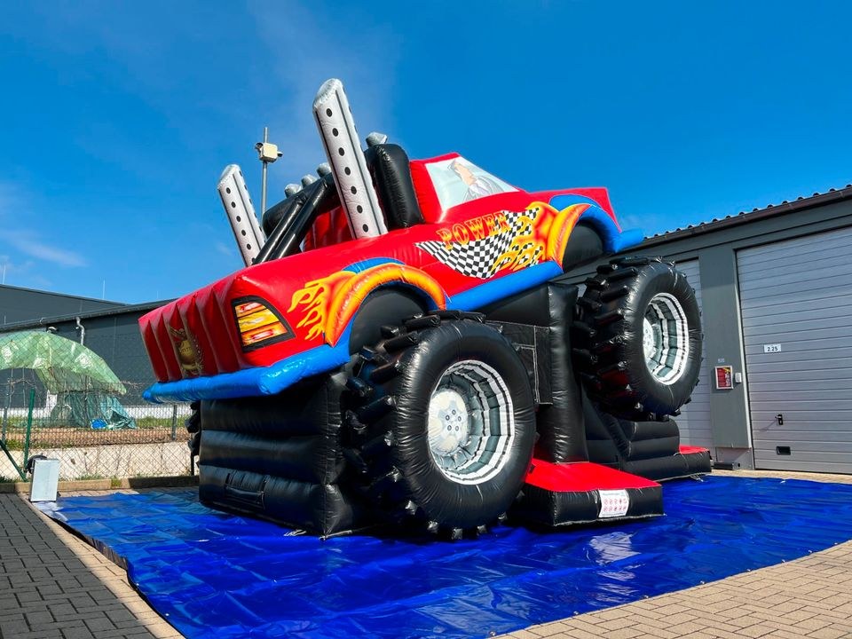 Monstertruck Hüpfburg Auto mieten bei hüpf24 – Hüpfspaß für jede Feier – 3