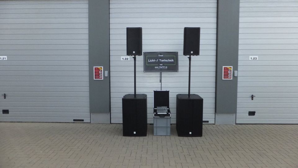 Musikanlage Gr 3+ PA Anlage Boxen Lautsprecher mieten bei hüpf24