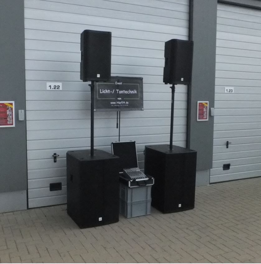 Musikanlage Gr 3+ PA Anlage Boxen Lautsprecher mieten bei hüpf24 – 3