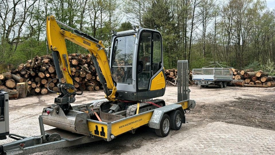 Bagger Minibagger Tonnen mieten bei miet-deine-Werkzeuge