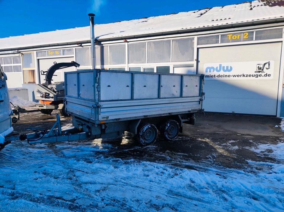 Anhänger Dreiseitenkipper mieten in Sprockhövel – für Erde & Schutt – 4