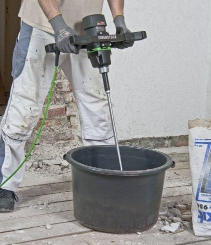 Eibenstock Rührwerk EHR R mieten in Borken – für Fundament & Mauer – 2