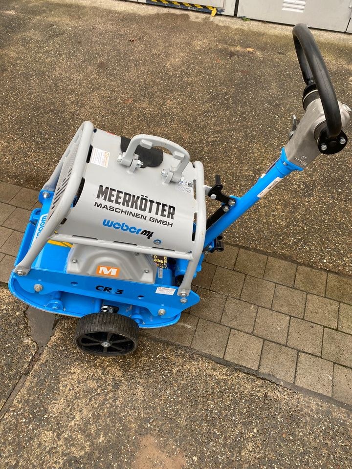 Weber CR3 210 KG Rüttelplatte mieten in Borken – 2