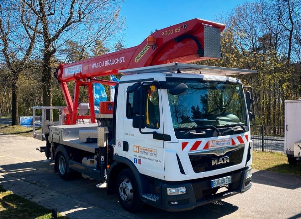 MAN Palfinger Arbeitsbühne P300 KS 30m mieten in Borken – 2