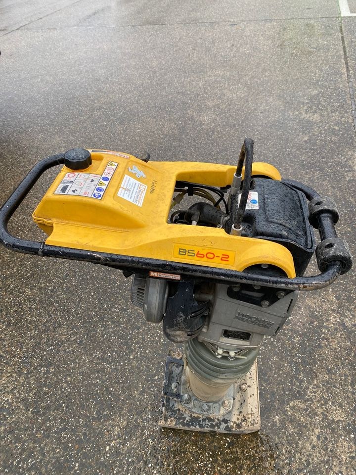 Wacker Vibrationsstampfer BS60 2 mieten in Borken – 4