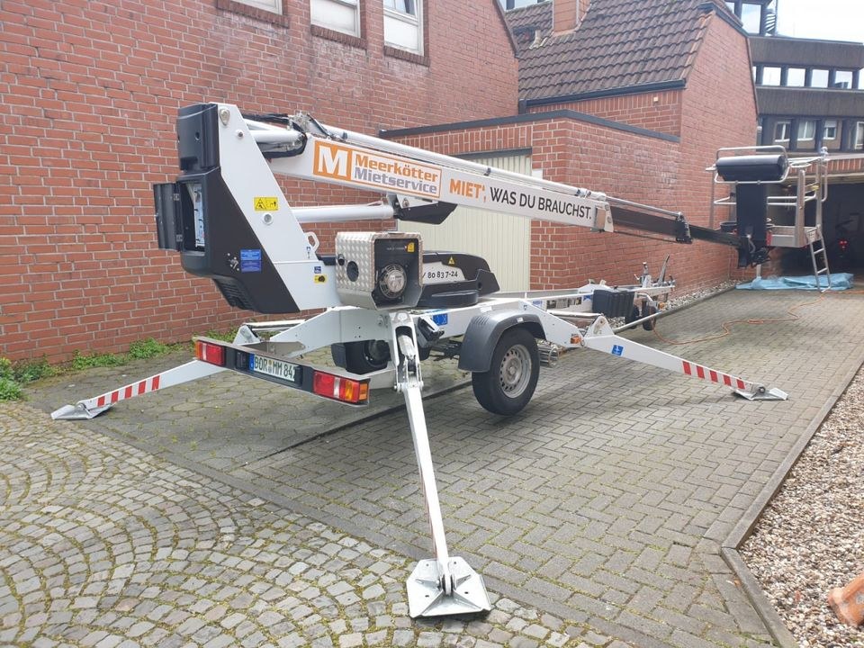 DinoLift 150T Anhängerbühne 15m mieten in Borken