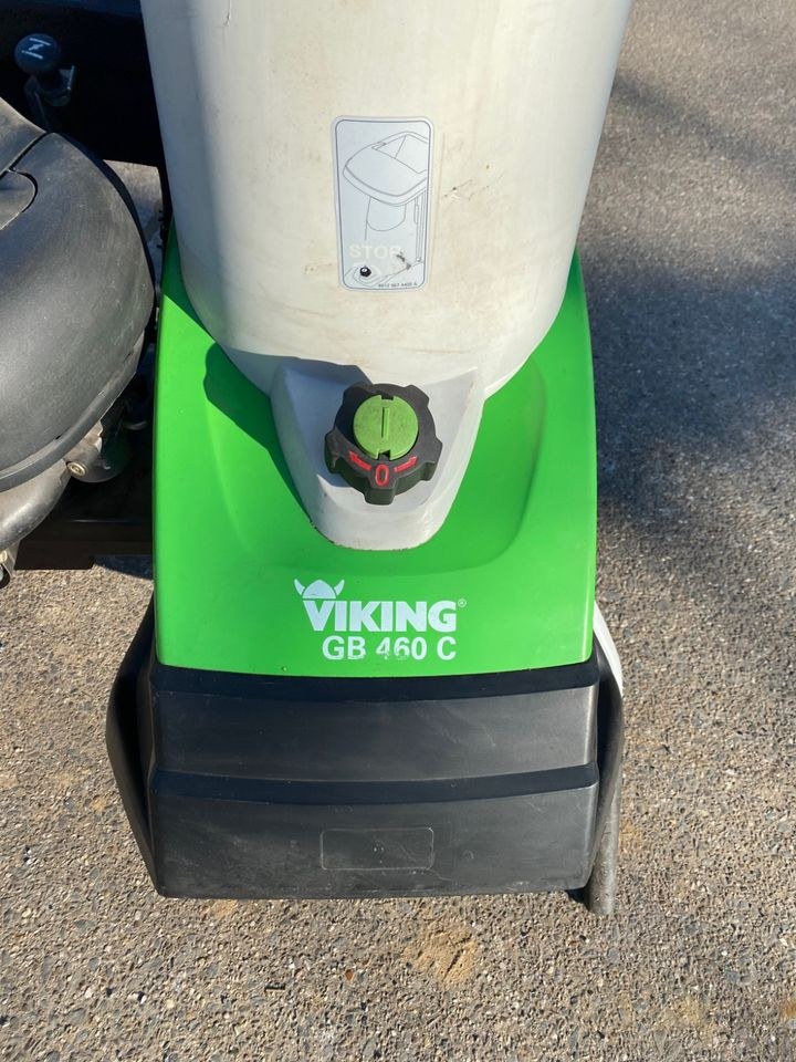 Viking Holzhäcksler GB460C mieten in Borken – für Ast- & Heckenschnitt – 3