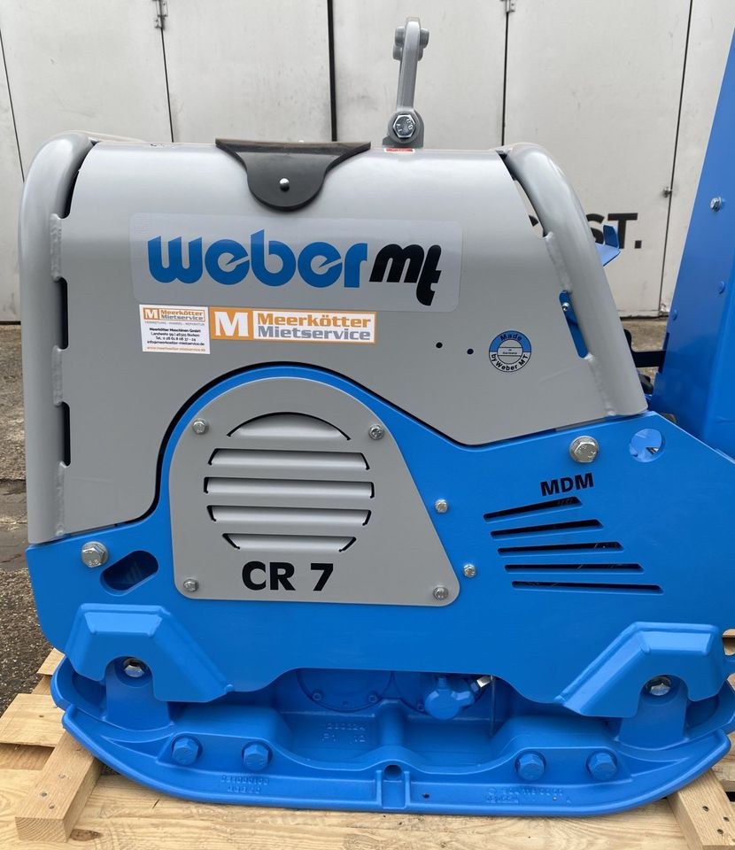 Weber CR7 480 KG Rüttelplatte mieten in Borken – 2