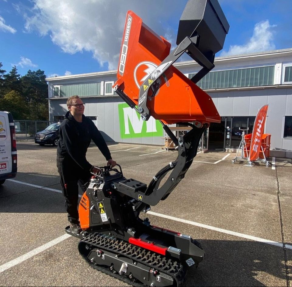 Cormidi Mini Raupendumper C60 mieten in Borken – für Aushub & Schutt – 3