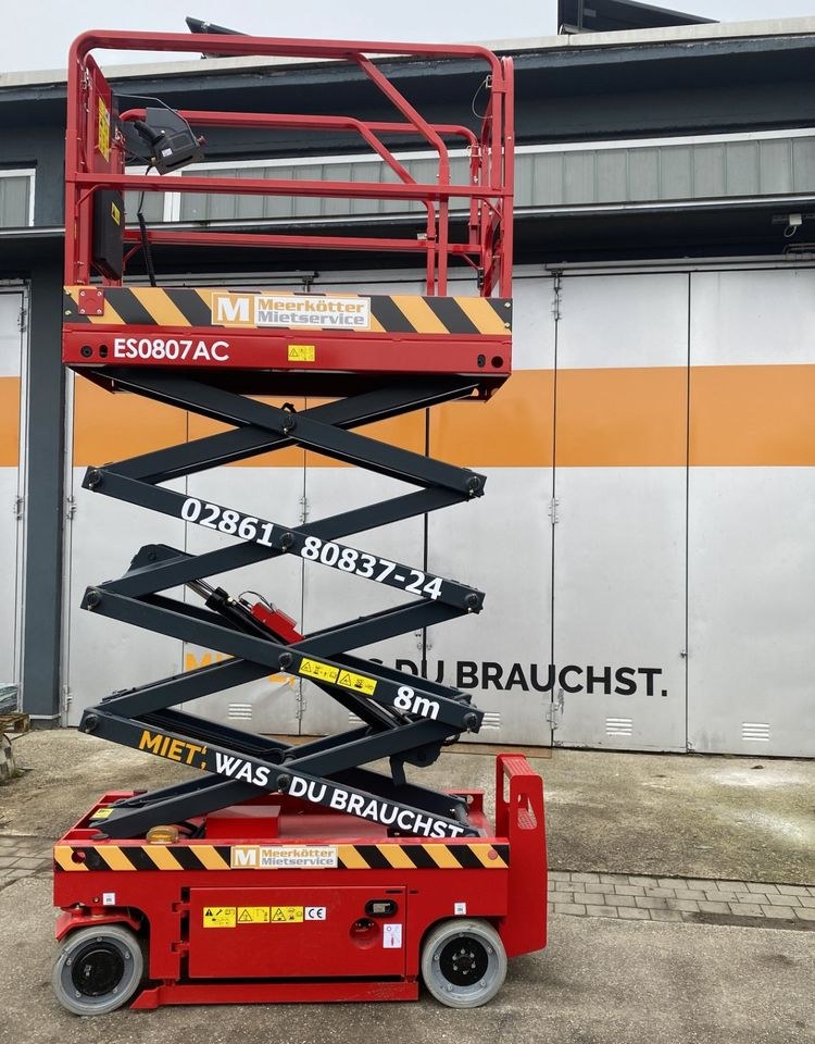 Magni ES0807AC Scherenbühne mieten in Borken – für Montage & Fassade