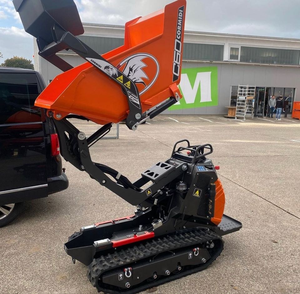Cormidi Mini Raupendumper C60 mieten in Borken – für Aushub & Schutt – 2