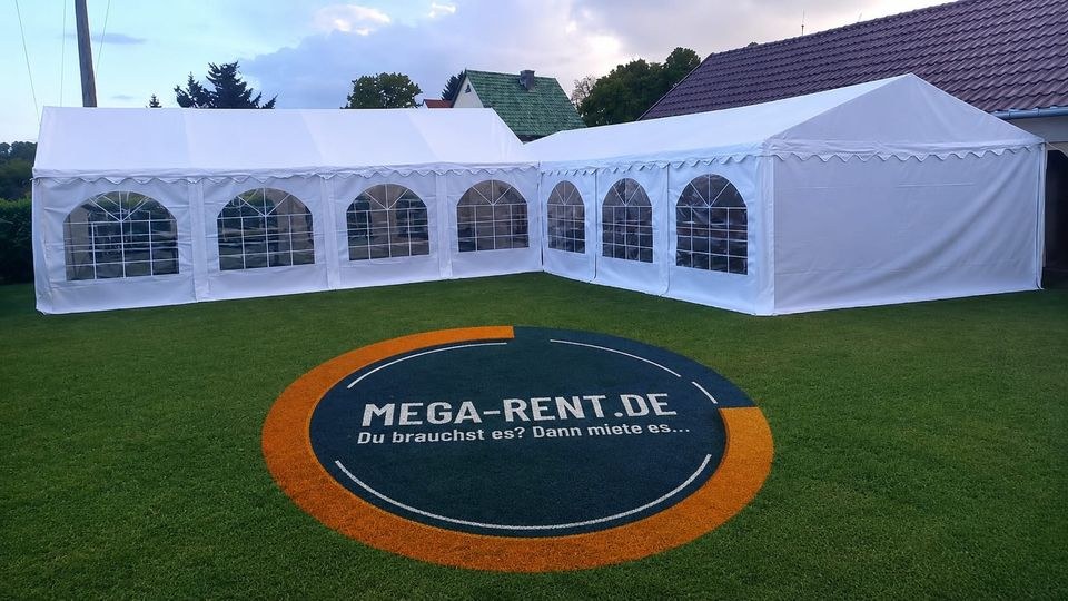 Partyzelt Festzelt mieten bei Mega-Rent – für große Feiern