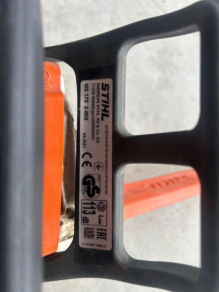 Stihl MS 170 Kettensäge Motorsäge Baumsäge mieten bei MENGTOOLS – 3