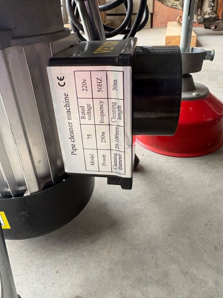 Rohrspirale Rohrreiniger Abflussreiniger mieten bei MENGTOOLS – 2