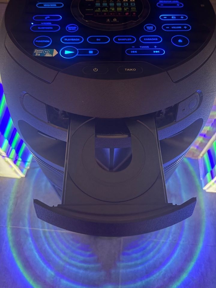 Sony Partybox Bluetooth DVD CD Karaoke Licht mieten bei MENGTOOLS – 3